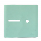 Placa p/ 1 Interruptor + Fruo 4x4 - Novara Siciliano